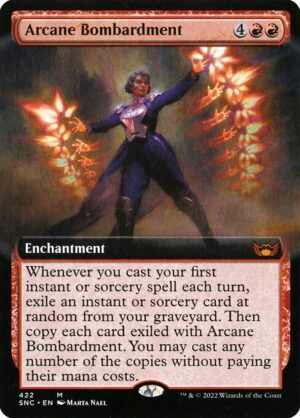 Arcane Bombardment<br /><span class="collector-number">Collector No. 422</span>