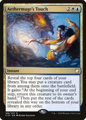 Aethermage's Touch<br /><span class="collector-number">Collector No. 168</span>
