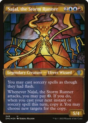 Najal, the Storm Runner - Foil<br /><span class="collector-number">Collector No. 348</span>
