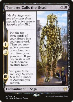 Tymaret Calls the Dead<br /><span class="collector-number">Collector No. 118</span>