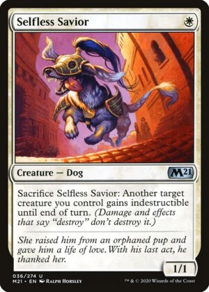 Selfless Savior<br /><span class="collector-number">Collector No. 36</span>