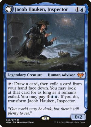 Jacob Hauken, Inspector // Hauken's Insight<br /><span class="collector-number">Collector No. 65</span>