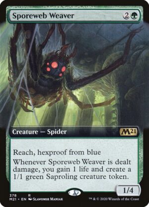 Sporeweb Weaver<br /><span class="collector-number">Collector No. 378</span>