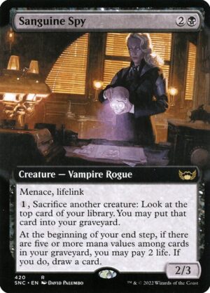 Sanguine Spy<br /><span class="collector-number">Collector No. 420</span>