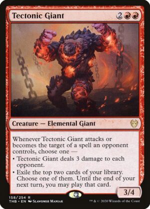 Tectonic Giant<br /><span class="collector-number">Collector No. 158</span>