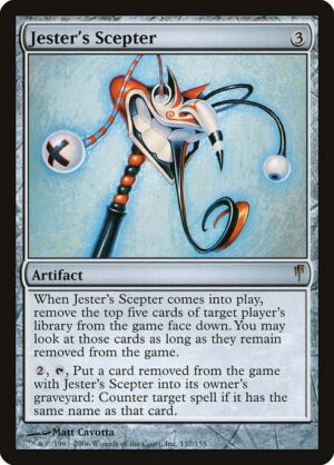 Jester's Scepter<br /><span class="collector-number">Collector No. 137</span>