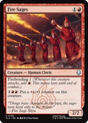 Fire Sages<br /><span class="collector-number">Collector No. 136</span>