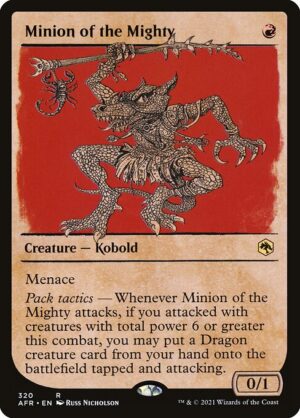 Minion of the Mighty - Foil<br /><span class="collector-number">Collector No. 320</span>
