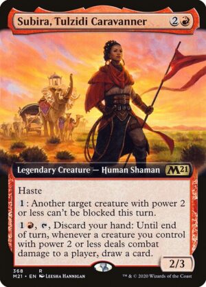 Subira, Tulzidi Caravanner<br /><span class="collector-number">Collector No. 368</span>