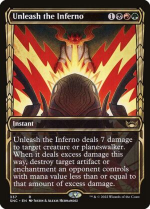 Unleash the Inferno<br /><span class="collector-number">Collector No. 337</span>