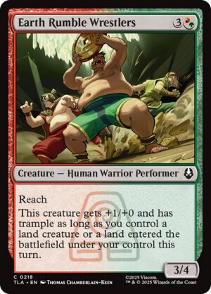 Earth Rumble Wrestlers<br /><span class="collector-number">Collector No. 218</span>