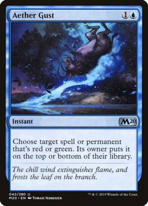 Aether Gust<br /><span class="collector-number">Collector No. 42</span>