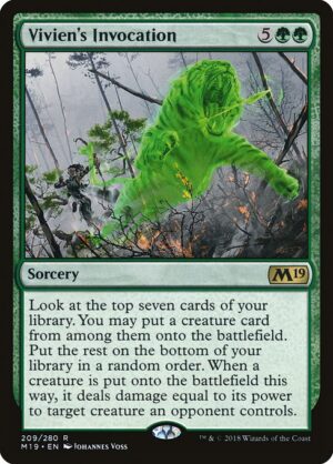 Vivien's Invocation - Foil<br /><span class="collector-number">Collector No. 209</span>