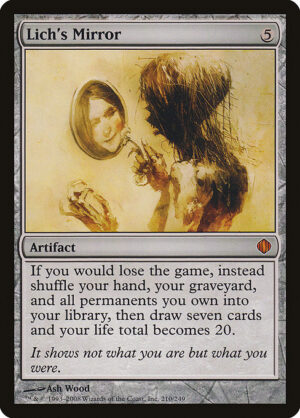 Lich's Mirror<br /><span class="collector-number">Collector No. 210</span>