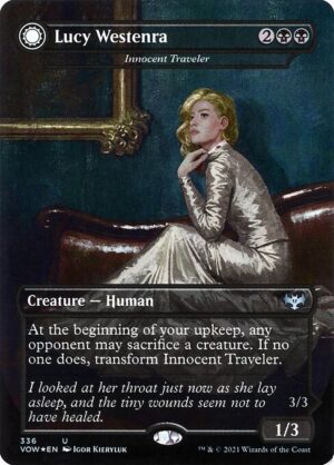 Innocent Traveler // Malicious Invader<br /><span class="collector-number">Collector No. 336</span>