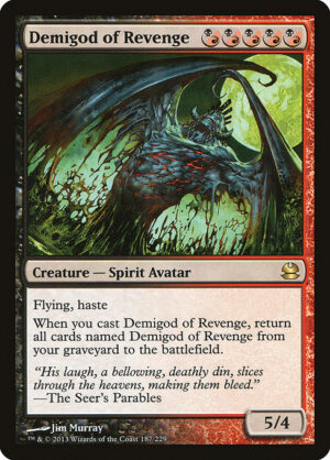 Demigod of Revenge<br /><span class="collector-number">Collector No. 187</span>