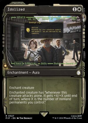 Idolized<br /><span class="collector-number">Collector No. 327</span>