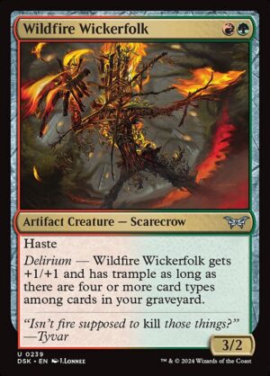 Wildfire Wickerfolk<br /><span class="collector-number">Collector No. 239</span>