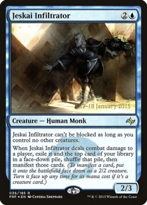 Jeskai Infiltrator - Foil<br /><span class="collector-number">Collector No. 36s</span>