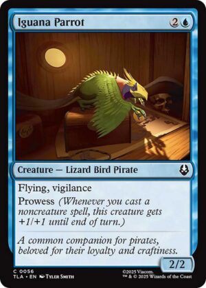 Iguana Parrot<br /><span class="collector-number">Collector No. 56</span>