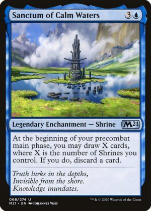 Sanctum of Calm Waters<br /><span class="collector-number">Collector No. 68</span>