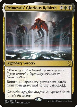 Primevals' Glorious Rebirth<br /><span class="collector-number">Collector No. 201</span>
