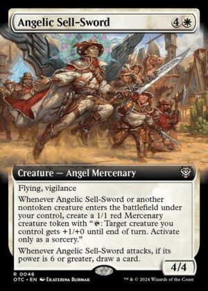 Angelic Sell-Sword<br /><span class="collector-number">Collector No. 46</span>