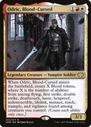 Odric, Blood-Cursed<br /><span class="collector-number">Collector No. 243</span>