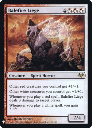 Balefire Liege - Foil<br /><span class="collector-number">Collector No. EVE-132</span>