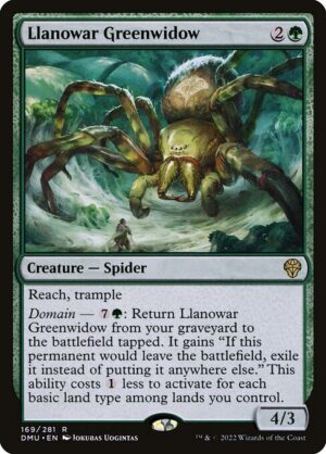 Llanowar Greenwidow<br /><span class="collector-number">Collector No. 169</span>