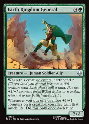 Earth Kingdom General<br /><span class="collector-number">Collector No. 173</span>