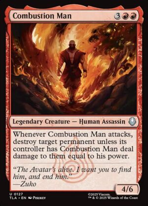 Combustion Man<br /><span class="collector-number">Collector No. 127</span>