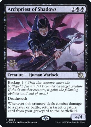 Archpriest of Shadows - Foil<br /><span class="collector-number">Collector No. 89s</span>