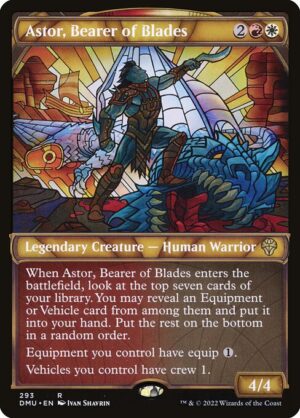 Astor, Bearer of Blades - Foil<br /><span class="collector-number">Collector No. 293</span>
