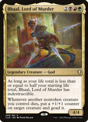 Bhaal, Lord of Murder - Foil<br /><span class="collector-number">Collector No. 268</span>