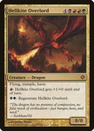Hellkite Overlord<br /><span class="collector-number">Collector No. 172</span>