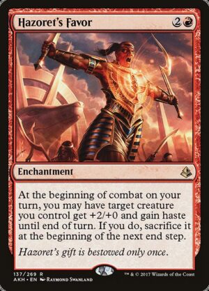 Hazoret's Favor<br /><span class="collector-number">Collector No. 137</span>