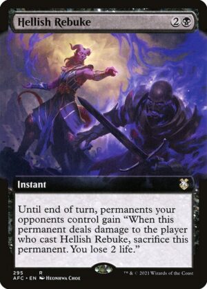 Hellish Rebuke<br /><span class="collector-number">Collector No. 295</span>