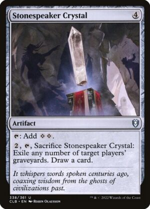 Stonespeaker Crystal<br /><span class="collector-number">Collector No. 338</span>