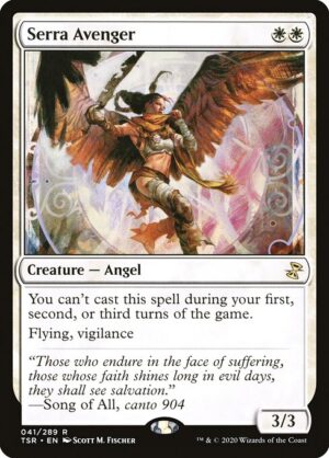 Serra Avenger<br /><span class="collector-number">Collector No. 41</span>