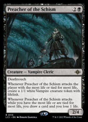 Preacher of the Schism<br /><span class="collector-number">Collector No. 113p</span>