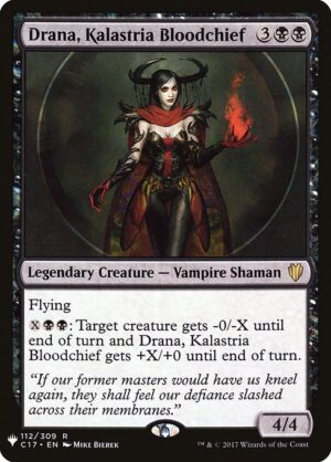 Drana, Kalastria Bloodchief<br /><span class="collector-number">Collector No. C17-112</span>