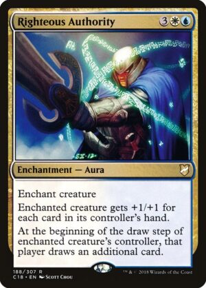 Righteous Authority<br /><span class="collector-number">Collector No. 188</span>