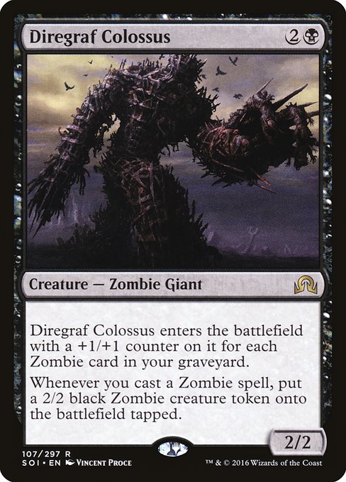 Diregraf Colossus — Shadows over Innistrad