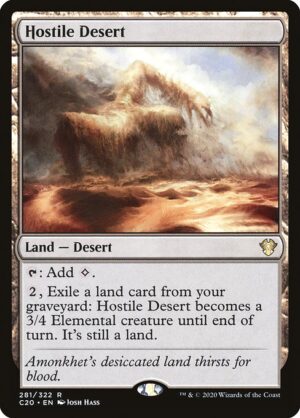 Hostile Desert<br /><span class="collector-number">Collector No. 281</span>