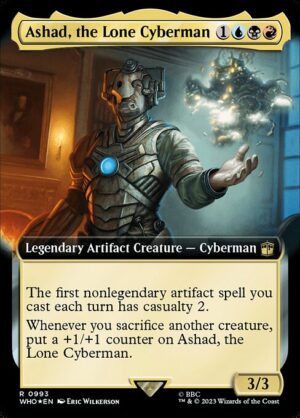 Ashad, the Lone Cyberman - Foil<br /><span class="collector-number">Collector No. 993</span>
