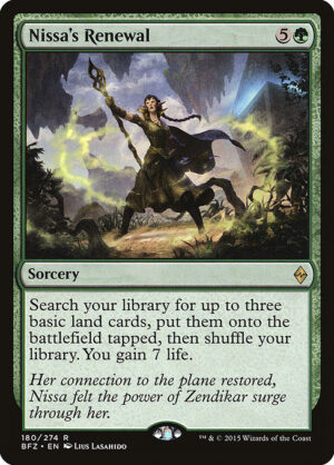 Nissa's Renewal<br /><span class="collector-number">Collector No. 180</span>