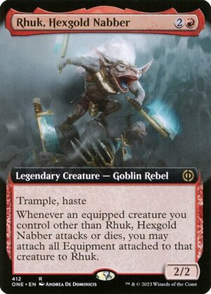 Rhuk, Hexgold Nabber<br /><span class="collector-number">Collector No. 412</span>
