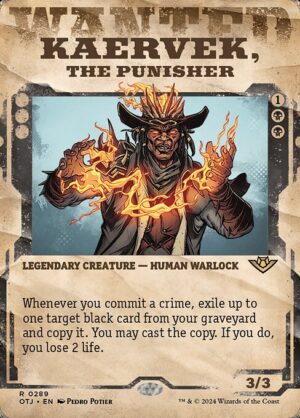 Kaervek, the Punisher<br /><span class="collector-number">Collector No. 289</span>
