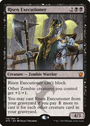 Risen Executioner<br /><span class="collector-number">Collector No. 116</span>